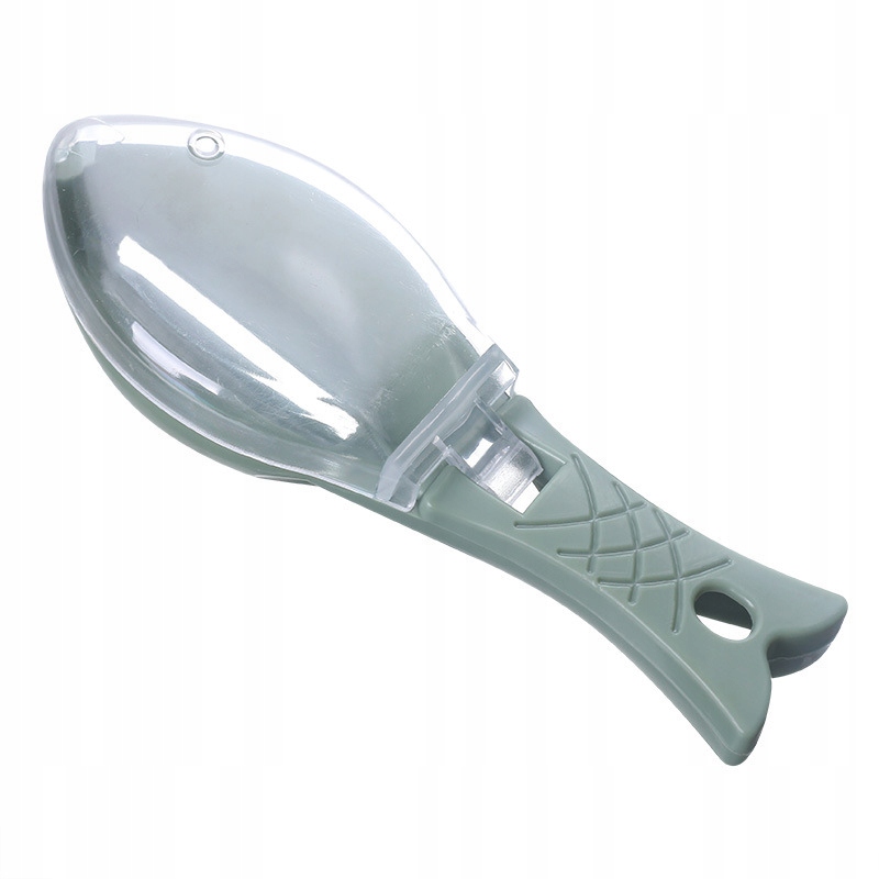 Skrobaczka do ryb z pojemnikiem na łuski ekspresowa wygodna obieraczka karp - obrazek 5