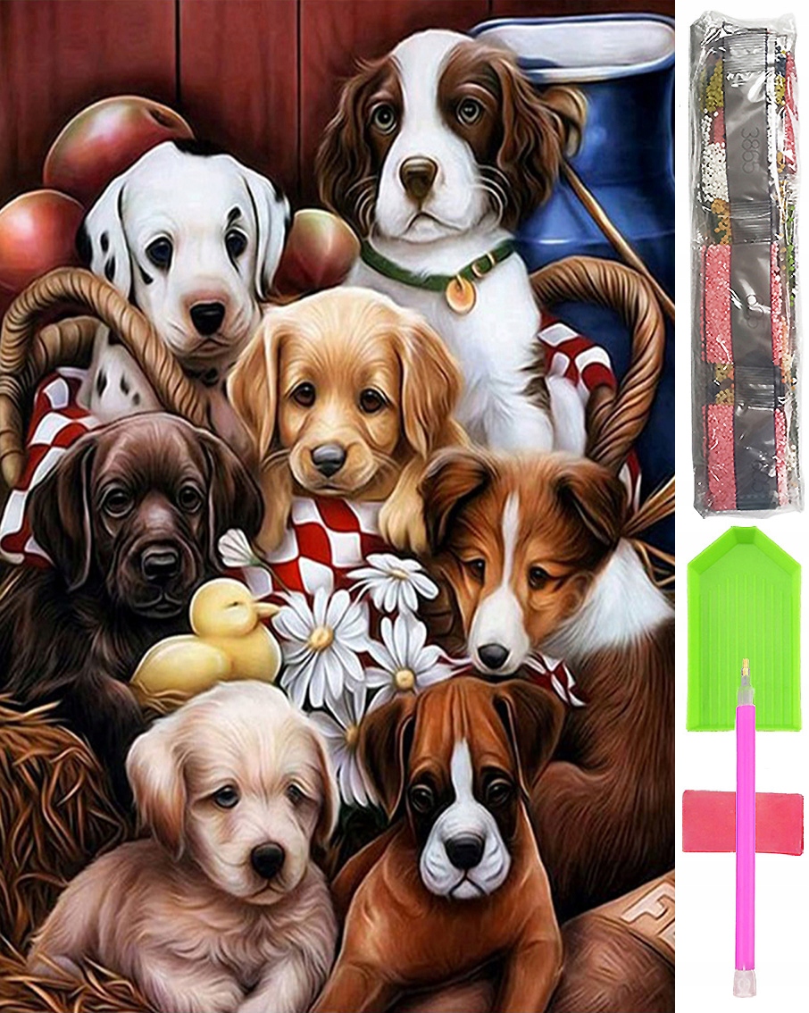 Haft diamentowy 5d zestaw obraz mozaika 40*60cm - zdjęcie 1