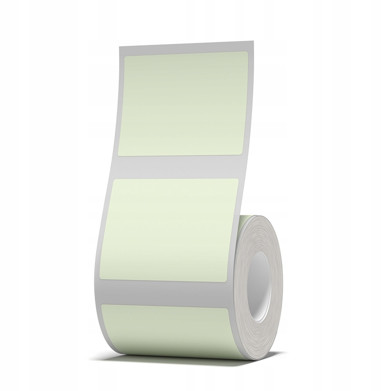 Niimbot etykiety naklejki 50*30mm zielone 230szt do b21/b3s/b1 oryginalne