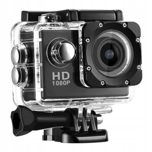 Kamera sportowa 1080p full hd 2" akcesoria wodoszczelna ip66 extreme