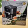 Frytkownica beztłuszczowa 5,5l 1500w duża air fryer piekarnik xl okno 60min - miniatura 4