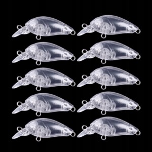 Korpus wobler szczupak sandacz okoń zrób to sam do malowania 4.5cm 4g 10szt - miniatura 9