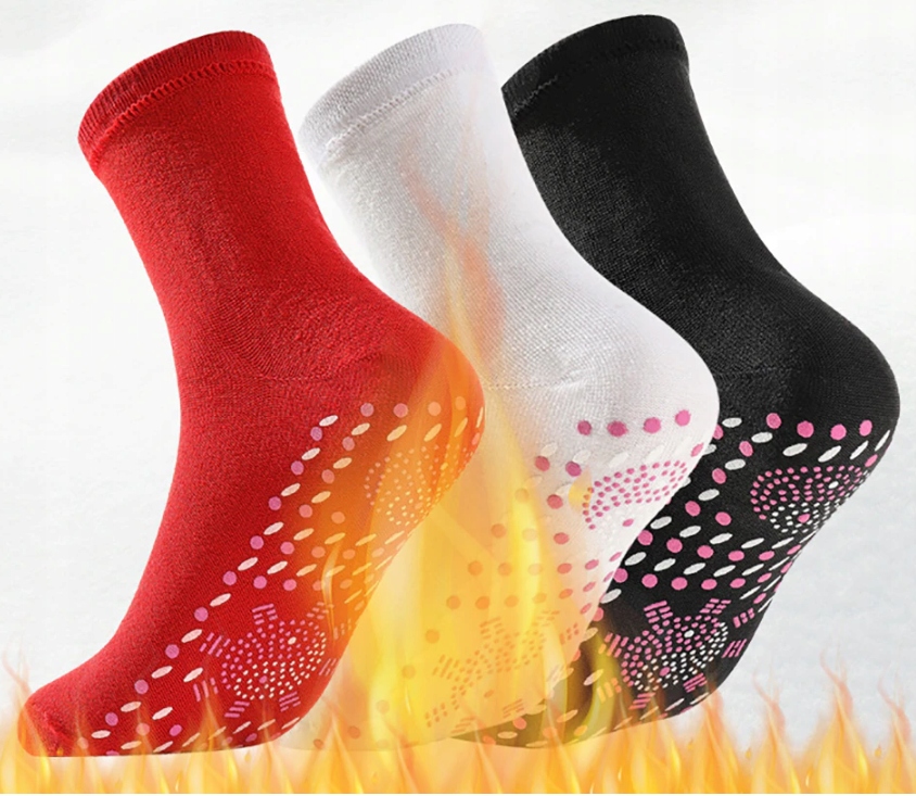 Grzejące skarpety magnetyczne jesienno-zimowe anty - obrazek 4