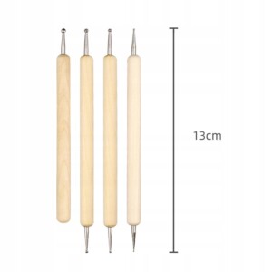 Zestaw narzędzi rzeźbiarskich glina gips 42szt xxl - miniatura 3