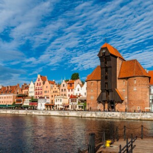 Haft diamentowy 5d zestaw 100*150 starówka gdańsk