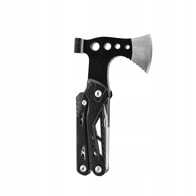 Multitool scyzoryk narzędzie wielofunkcyjne toporek nóż piła młotek 17 w 1 - zdjęcie 5