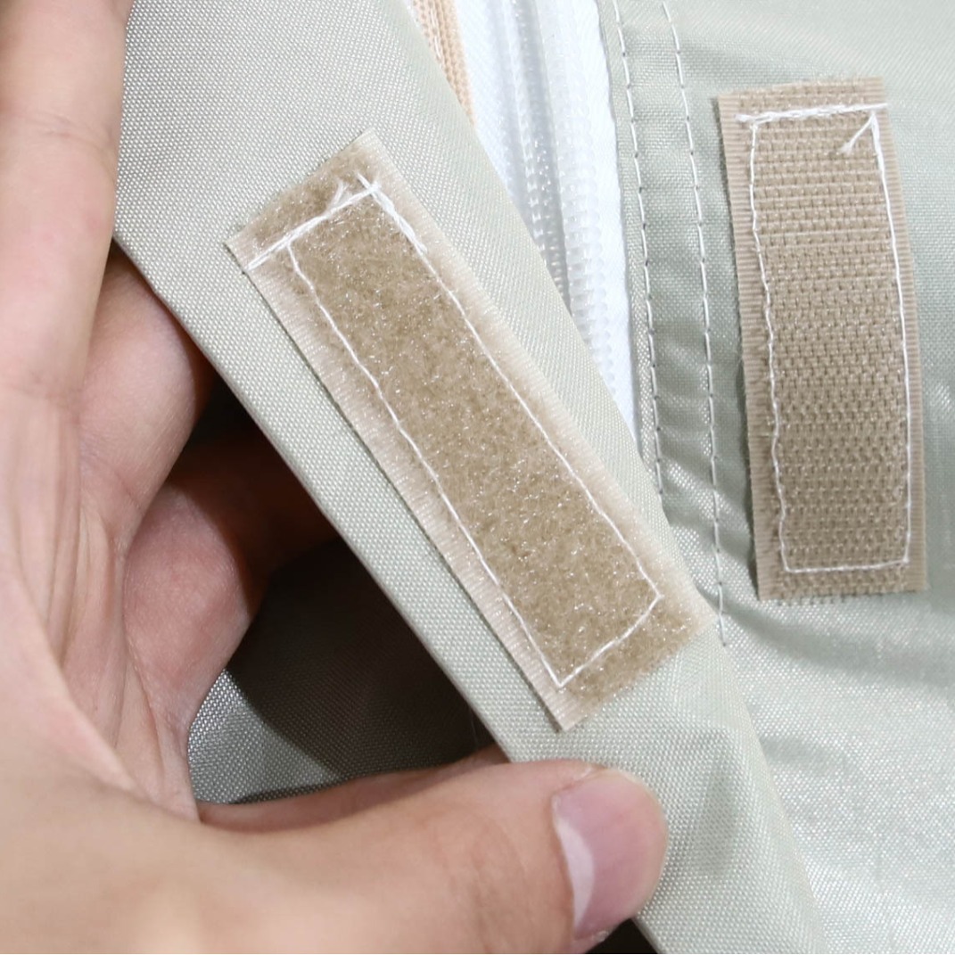 Duży namiot kempingowy pompowany 4 osobowy dmuchany pompka 6.4m2 320x200cm - zdjęcie 5