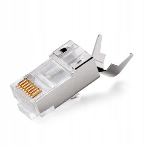 Wtyk ekranowany stp rj45 kat.6a kat7 osłonka 10szt - miniatura 3