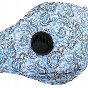 Komplet maska damska wielorazowa + 3x filtr pm 2.5 - miniatura 2