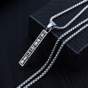 Naszyjnik woda piasek błogość amulet symbol 362 - miniatura 8