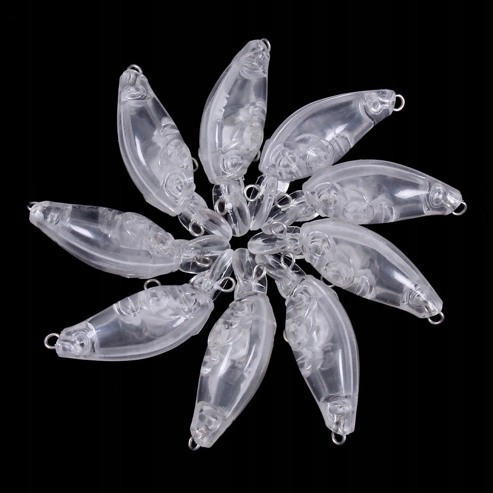 Korpus wobler szczupak sandacz okoń zrób to sam do malowania 4.5cm 4g 10szt - zdjęcie 16