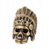Pierścień sygnet obrączka indiański czaszka 453 - miniatura 1