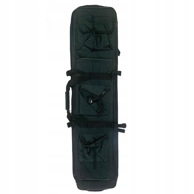 Pokrowiec futerał torba plecak broń karabin amunicję wiatrówkę czarny 94cm - obrazek 3