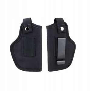 Kabura pistolet asg uniwersalna iwb zewnetrzno-wewnętrzna glock 9mm 38 357 - miniatura 3