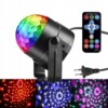 Kula dyskotekowa projektor led disco rgb imprezowy - miniatura 2