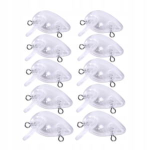 Korpus wobler szczupak sandacz okoń zrób to sam do malowania 3cm 1.2g 10szt