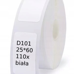 Niimbot etykiety naklejki do d101 25*60mm 110szt - miniatura 1