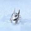 Pierścień sygnet obrączka anubis egipski 249 - miniatura 3