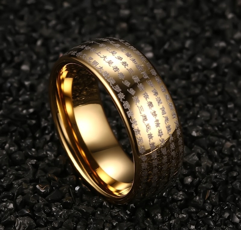 Obrączka pierścień z wolframu wolfring eu19 us09 - obrazek 2