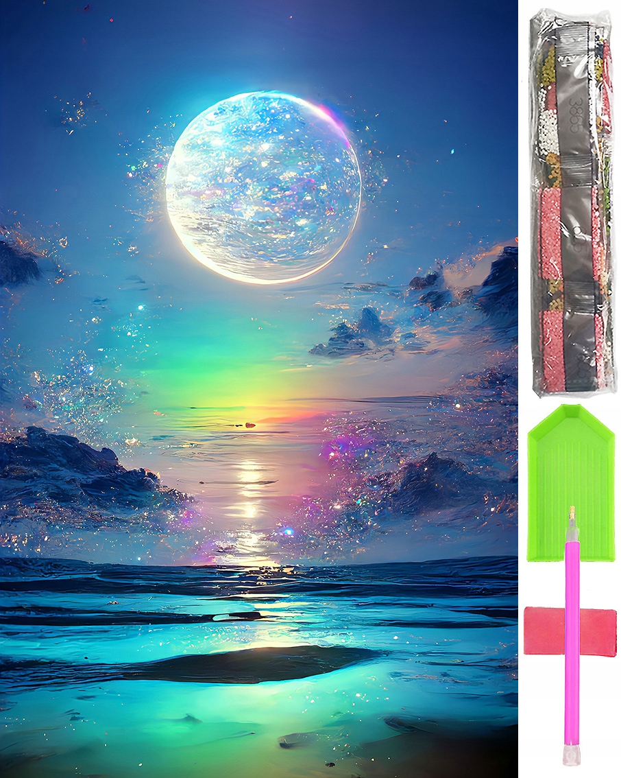 Haft diamentowy 5d zestaw obraz mozaika 40*60cm - zdjęcie 1