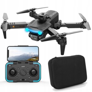 Dron z dwoma kamerami h8 pro gps 4k wifi 3 baterie 2km fpv etui na prezent