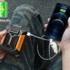 Wiatrak mobilny turystyczny usb wentylator kemping sportowy na pasek upał - miniatura 9