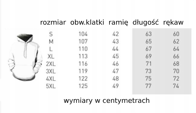 Bluza tęczowa lgbt tęcza z kapturem poliestrowa xl - obrazek 7