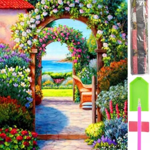 Haft diamentowy duży 5d zestaw obraz mozaika d48 - miniatura 1