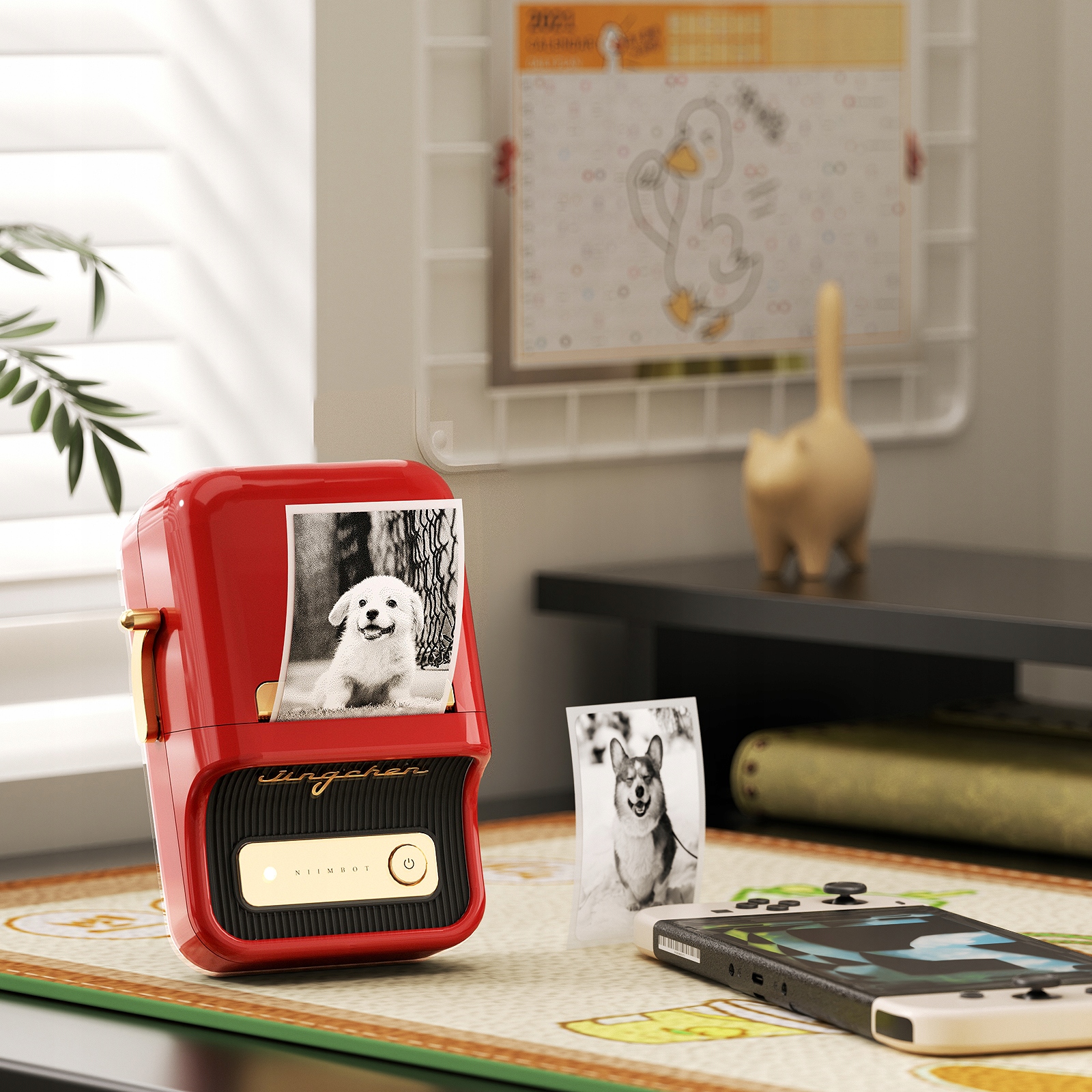 Niimbot drukarka termiczna zdjęcia bez tuszu bluetooth b21 pro 300dpi - zdjęcie 4