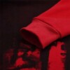 Komplet dresowy męski spodnie bluza sportowy z kapturem szaro-czarna xxxl - miniatura 5