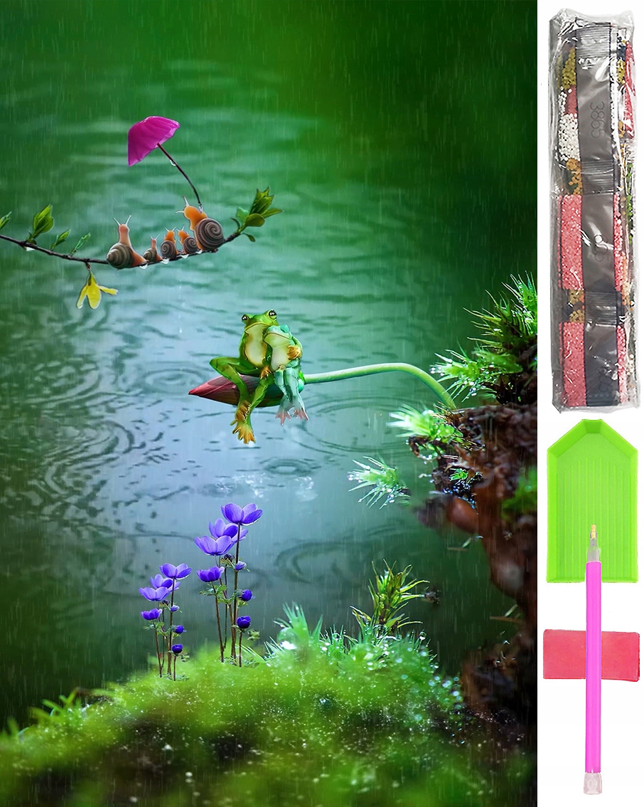 Haft diamentowy 5d zestaw obraz mozaika 40*60cm - zdjęcie 1