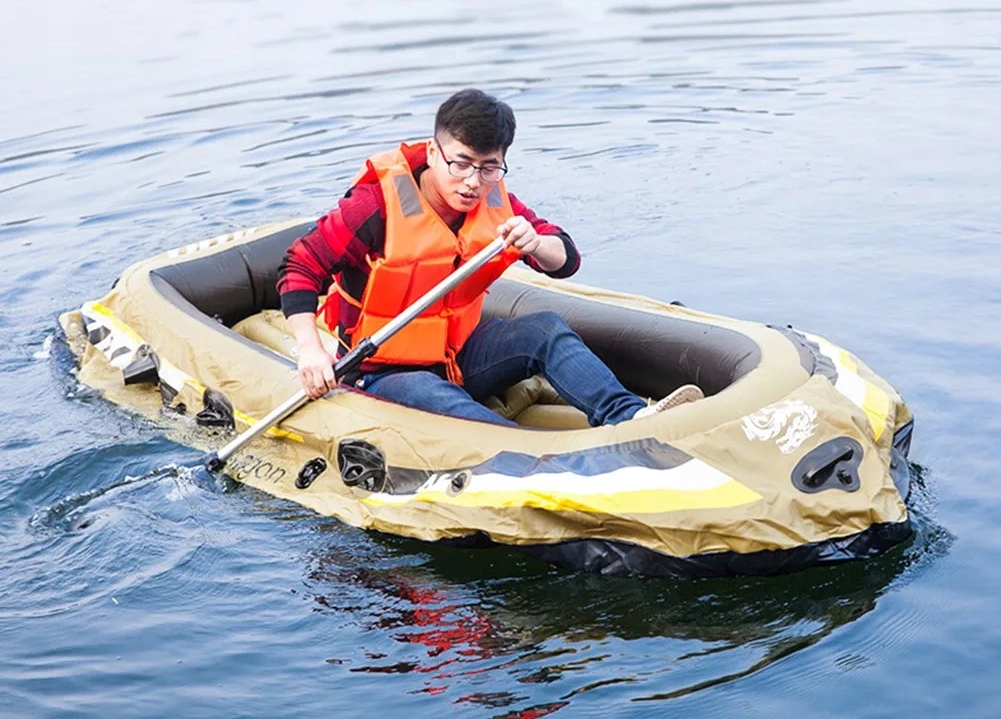 Ponton wędkarski 5-os fishman400 łódź wiosła 280cm - zdjęcie 9