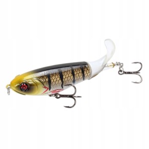 Wobler przynęta wędkarska szczupak sum popper flopper whopper xl 10cm 17g