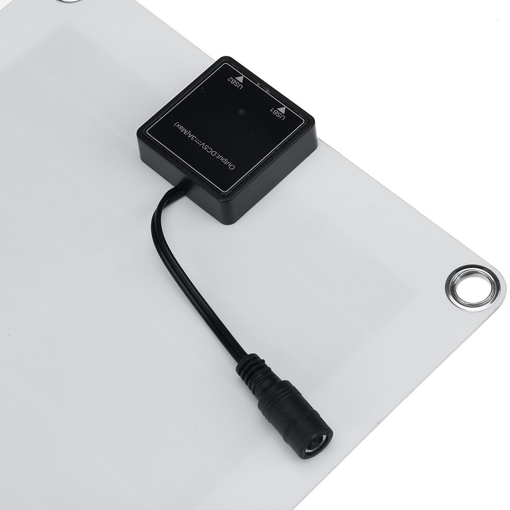 Panel solarny fotowoltaika usb 20w uniwersalny xl - obrazek 5