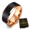 Obrączka pierścień z wolframu wolfring eu19 us09 - miniatura 1