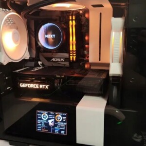 Dodatkowy ekran monitor procesora temperatury parametrów ips 3.5" app usb-c - miniatura 7