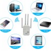 Repeater wzmacniacz sygnału wifi 300mb/s aż 4 anteny router acces point - miniatura 8