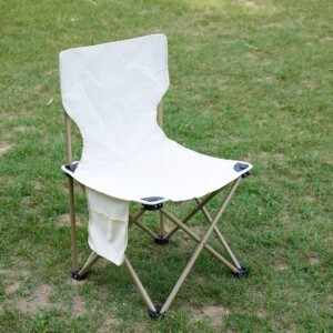 Krzesło ogrodowe kempingowe wędkarskie turystyczne plażowe składane torba - miniatura 4
