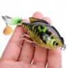 Wobler przynęta wędkarska szczupak sum okoń ogon + błystka 9.5cm 16.8g - miniatura 2