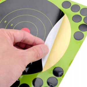 Tarcze strzeleckie rozpryskowe samoprzylepne splatter zaklejki 20.3cm 50szt - miniatura 10