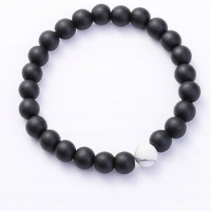 Zestaw 2 bransoletek dla par prezent kamień 107 - miniatura 2