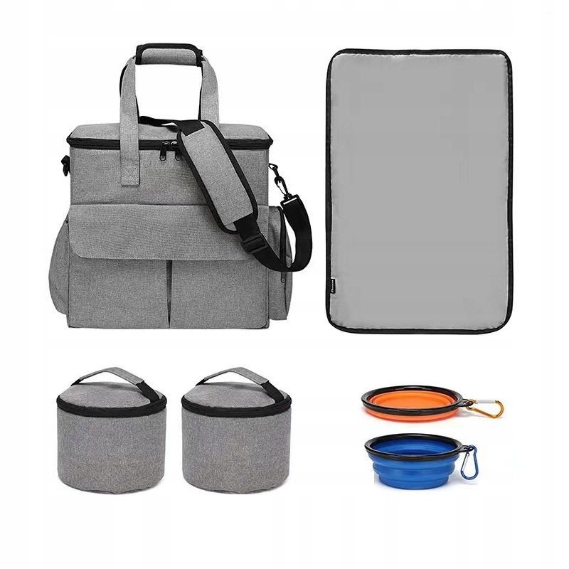 Torba podróżna dla zwierząt organizer dla psa kota na wycieczki komplet xxl - obrazek 3