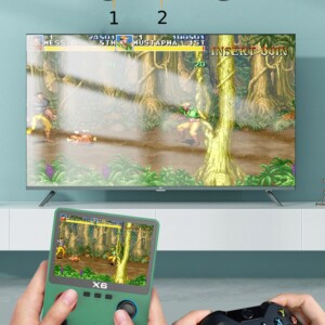 Konsola retro tv emulator linux poręczna 10.000 gier 11 symulatorów czarna - miniatura 6