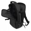 Plecak męski miejski elegancki czarny duży szkolny biurowy usb laptopa 32l - miniatura 13