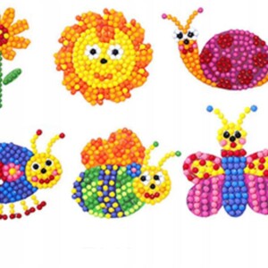 Haft diamentowy 5d zestaw dzieci najklejki puzzle
