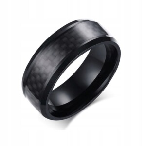 Obrączka pierścień z wolframu wolfring eu19 us09 - miniatura 2