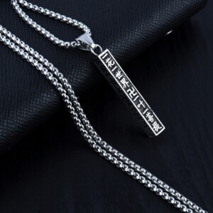 Naszyjnik srebrny łańcuszek symbol szczęscia 336 - miniatura 7