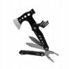 Multitool scyzoryk narzędzie wielofunkcyjne toporek nóż piła młotek 17 w 1 - miniatura 4