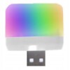 Lampka led rgb tęczowa usb android micro telefon - miniatura 1