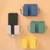 Uniwersalny uchwyt ścienny na telefon piloty kabel półka na ścianę - miniatura 16